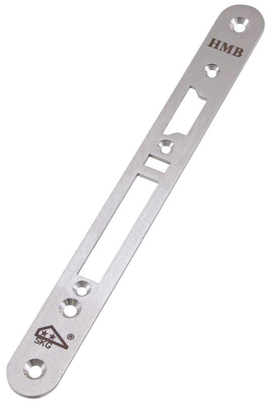 Insteekslot S3000 Voorplaat 24x235x3mm | DIN Links | Afgerond