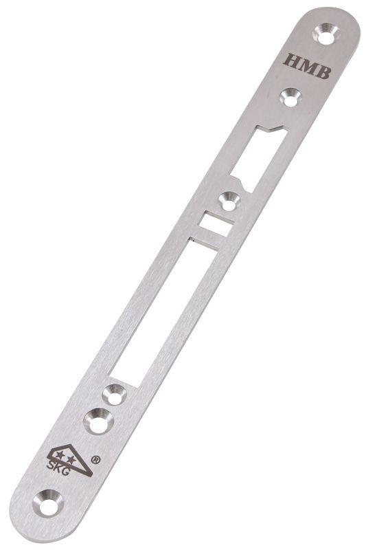 Insteekslot S3000 Voorplaat 24x235x3mm | DIN Rechts | Afgerond