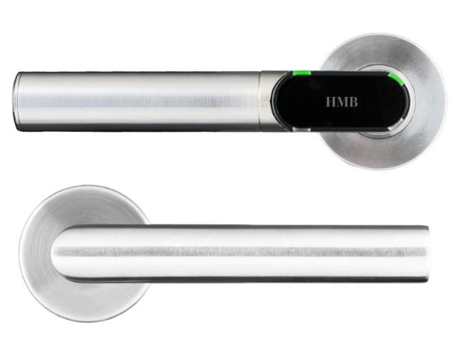 E-kruk Classic | Ronde Rozet | Buiten E-Kruk Linkswijzend | Binnenkruk Mechanisch | Eenzijdige Controle