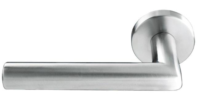 E-kruk Classic | Ronde Rozet | Buiten E-Kruk Rechtswijzend | Binnenkruk Mechanisch | Eenzijdige Controle