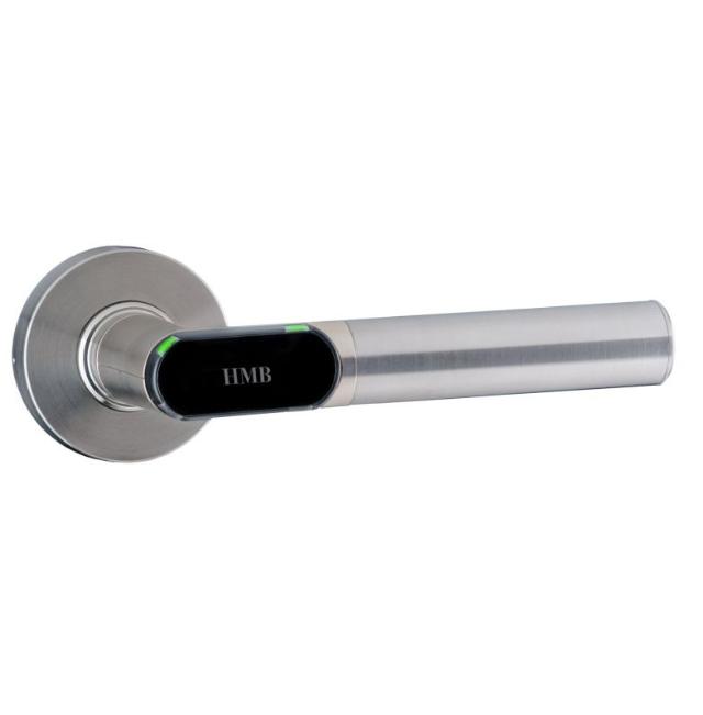 E-kruk Classic | Ronde Rozet | Buiten E-Kruk Rechtswijzend | Binnenkruk Mechanisch | Eenzijdige Controle