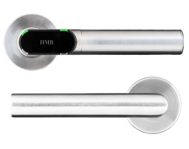 E-kruk Classic | Ronde Rozet | Buiten E-Kruk Rechtswijzend | Binnenkruk Mechanisch | Eenzijdige Controle