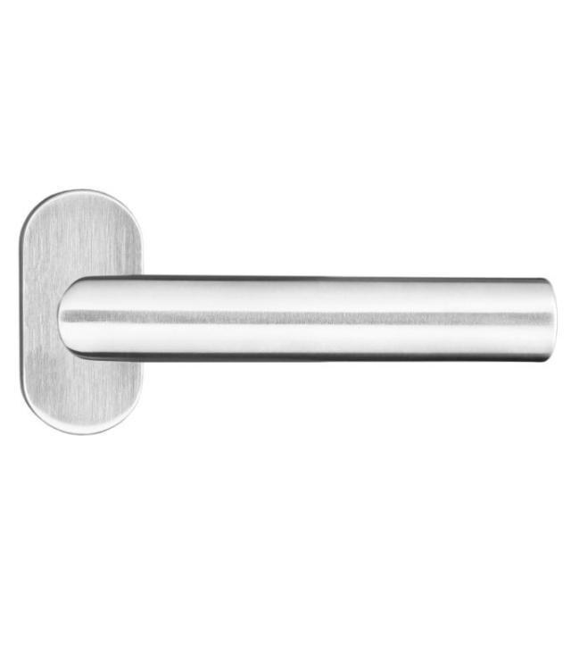 E-kruk Classic | Ovale Rozet | Buiten E-Kruk Linkswijzend | Binnenkruk Mechanisch | Eenzijdige Controle