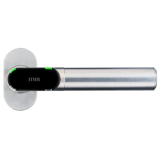 E-kruk Classic | Ovale Rozet | Buiten E-Kruk Linkswijzend | Binnenkruk Elektrisch | Tweezijdige Controle
