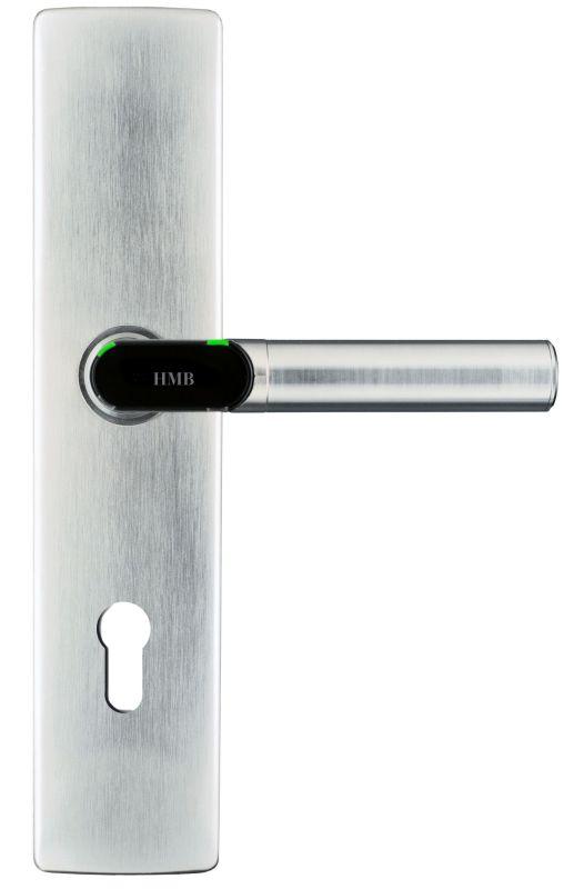 E-beslag Classic | Breed | Buiten E-Kruk Linkswijzend | Binnenkruk Elektrisch | Tweezijdige Controle | PC72