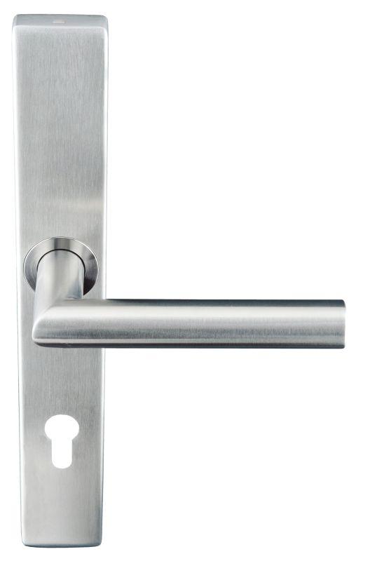 E-beslag Classic | Smal | Buiten E-Kruk Linkswijzend | Binnenkruk Mechanisch | Eenzijdige Controle | PC72