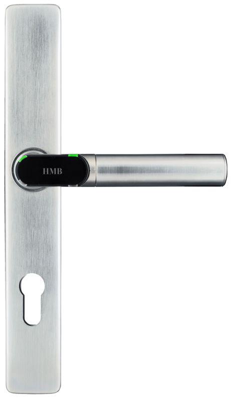 E-beslag Classic | Smal | Buiten E-Kruk Linkswijzend | Binnenkruk Elektrisch| Tweezijdige Controle | PC72