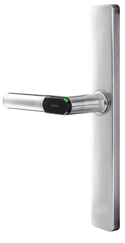 E-beslag Classic | Smal | Buiten E-Kruk Linkswijzend | Binnenkruk Mechanisch | Eenzijdige Controle | Blind