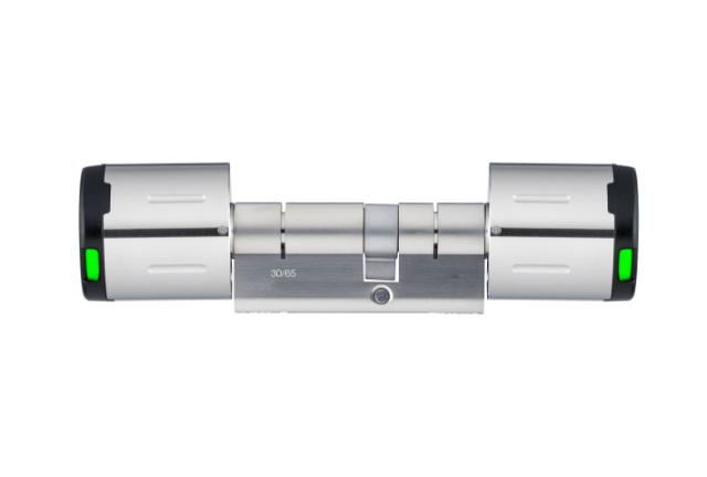 E-cilinder Classic | 30/65mm | E-knop Buiten | E-knop Binnen | Tweezijdige Controle | IP65