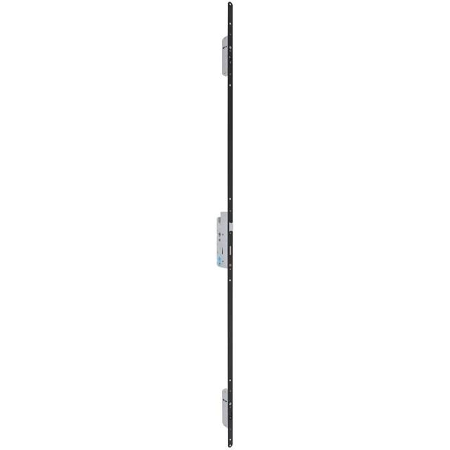 Serie 51 Noir | SKG3 Cilinderbediende Meerpuntssluiting | Voorplaat 24x1950mm | DM55 | PC92