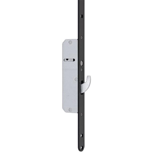 Serie 51 Noir | SKG3 Cilinderbediende Meerpuntssluiting | Voorplaat 24x1950mm | DM55 | PC92
