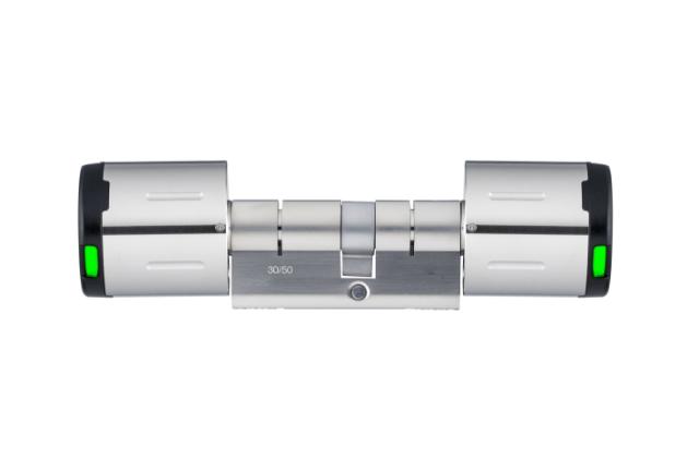 E-cilinder Classic | 30/50mm | E-knop Buiten | E-knop Binnen | Tweezijdige Controle | IP65