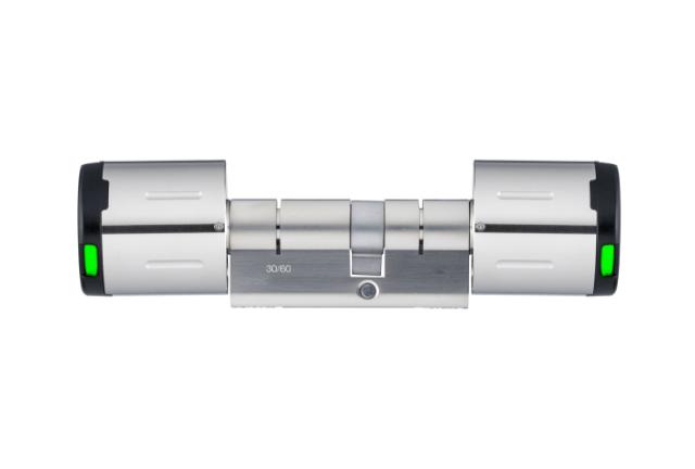 E-cilinder Classic | 30/60mm | E-knop Buiten | E-knop Binnen | Tweezijdige Controle | IP65
